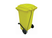 Plastik Çöp Kovası 120 Litre Pedallı