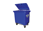 Plastik Çöp Kovası 660 Litre Pedallı